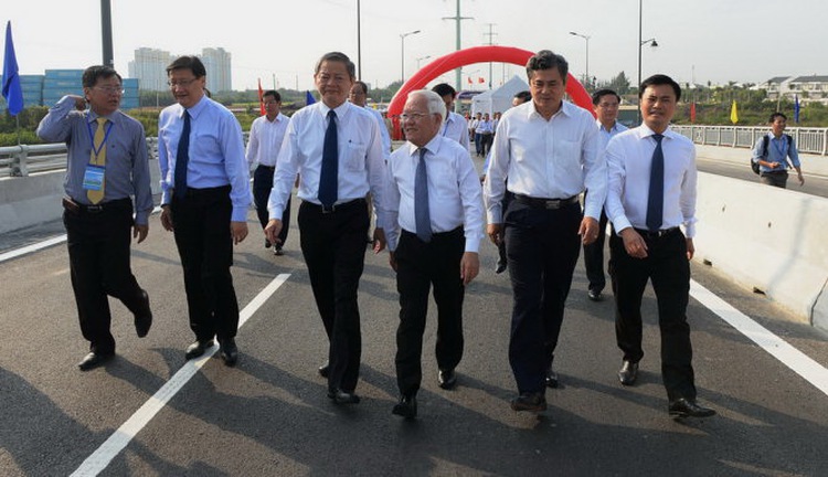 New bridge opened to traffic in Ho Chi Minh City to ease congestion