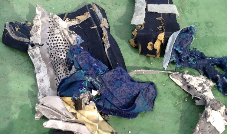 EgyptAir remains point to blast, no explosives traces so far: forensics