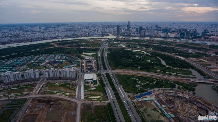 Stunning aerial shots of Saigon’s future center