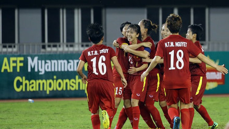 Vietnam’s women enter finals of SE Asian football tournament