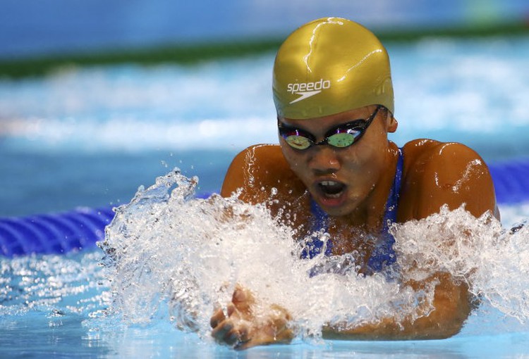 Vietnam’s top swimmer Anh Vien leaves Rio empty-handed