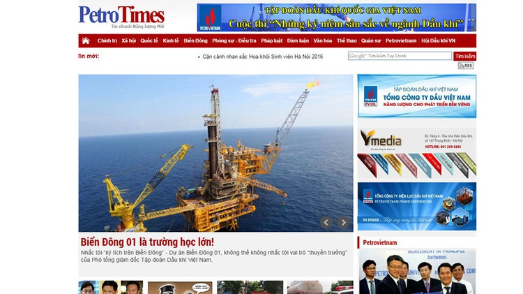 Vietnamese news site PetroTimes suspended; editor-in-chief sacked