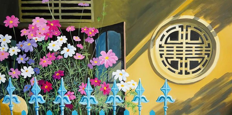 Beautiful Vietnamese windows in the eyes of British artist (photos)