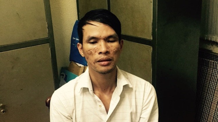 Vietnamese suspect arrested for torturing, and reportedly raping, Cambodian child