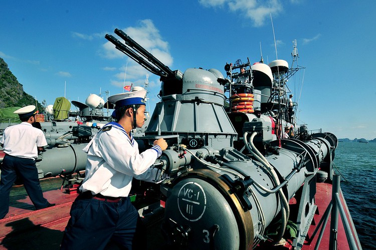At the 135th Torpedo Squadron of the Vietnamese Navy