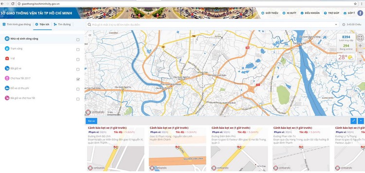 Ho Chi Minh City launches digital traffic map