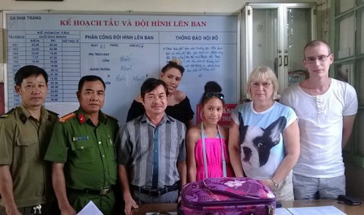 Property lost on Vietnam train returned to British family