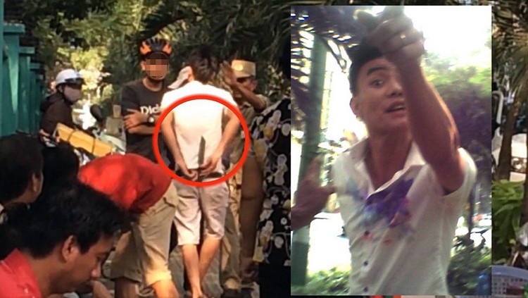 Man summoned for threatening 'sidewalk invaders' with knife in Saigon