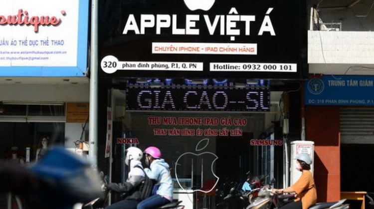 Apple sends ‘ultimatum’ to Vietnamese mobile stores over trademark infringement