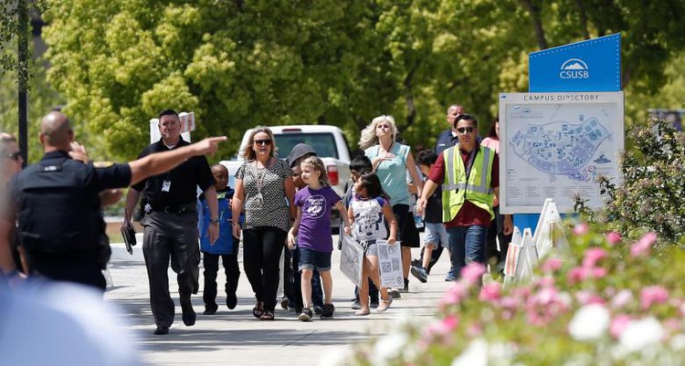 California gunman kills wife, self as she teaches class; student also dead