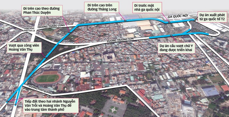 Elevated highway proposed to ease traffic pressure at Tan Son Nhat airport