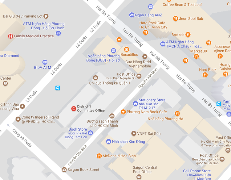 Saigon book street’s parking lots shut down by Doan Ngoc Hai campaign