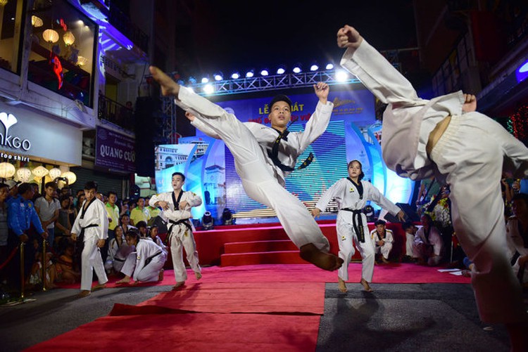 Bui Vien Walking Street holds lively opening
