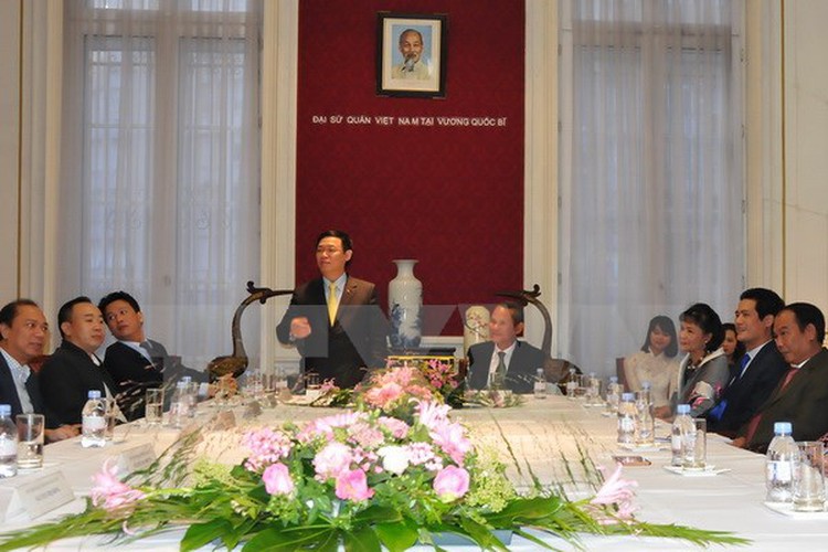 Vietnam’s deputy premier seeks investment from Belgian businesses during visit