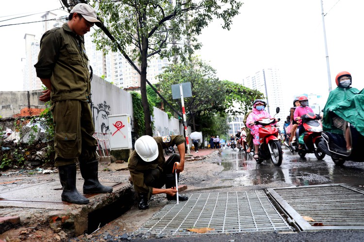 ​Anti-flood system clears inundated Saigon street in just 15 minutes