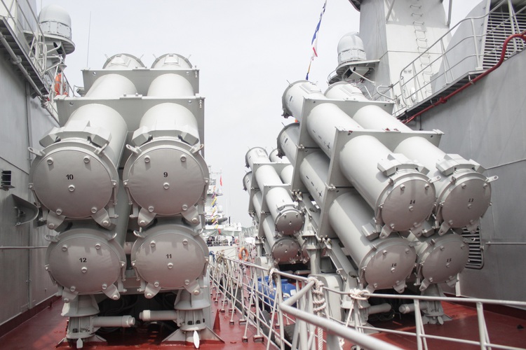 ​Vietnam launches third pair of locally-made guided missile corvettes