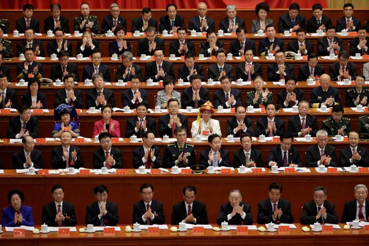 China's Xi pledges to build "modern socialist country"