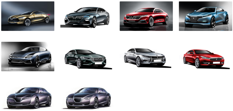 Vinfast announces winning designs for made-in-Vietnam cars