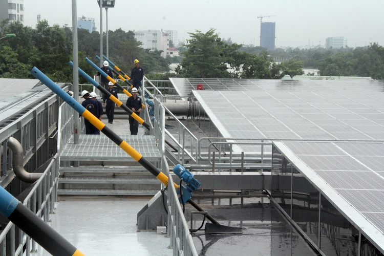 Ho Chi Minh City operates first wastewater treatment plant using solar energy