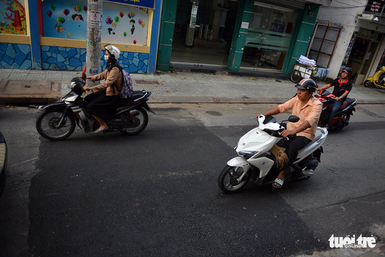 City streets uneven after roadwork in Ho Chi Minh City