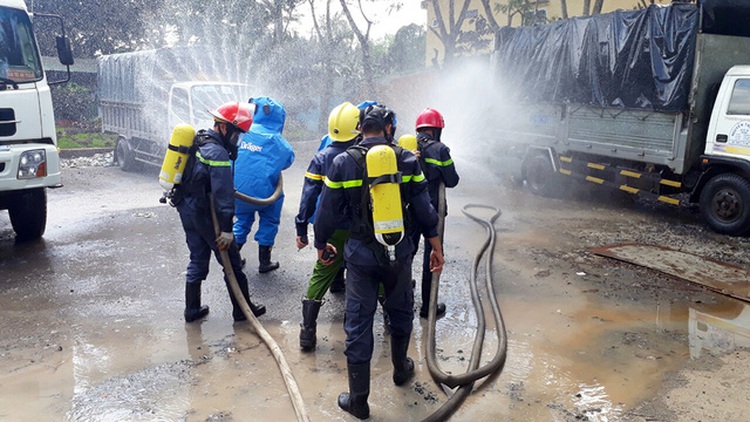 ​​Thousands evacuated after ammonia leak in Ho Chi Minh City
