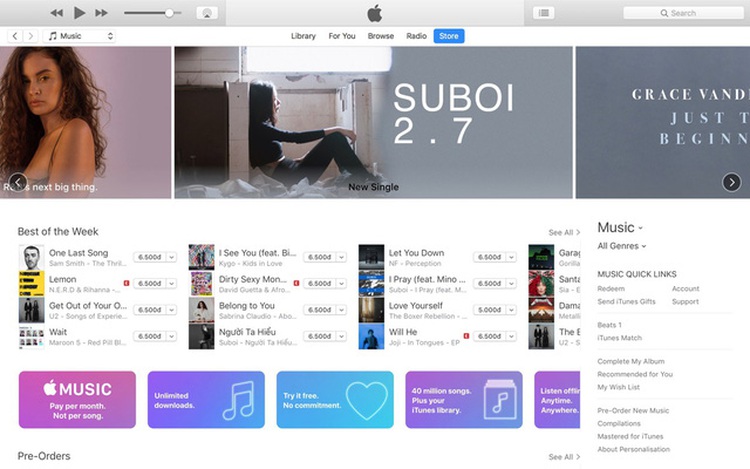 Vietnamese rapper releases MV on Apple Music