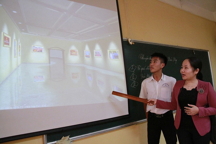 Vietnamese teacher creates 3D museums for history lessons
