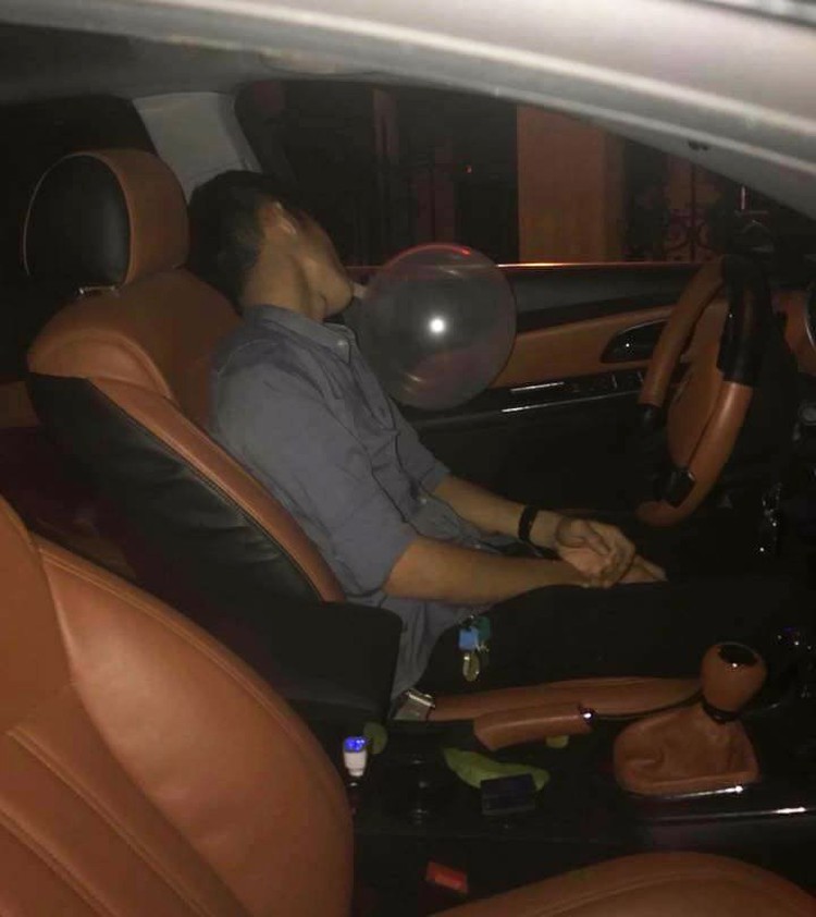 Driver causes pile-up while allegedly high on laughing gas in Vietnam