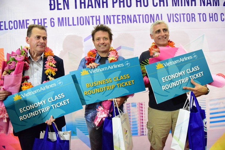 ​Ho Chi Minh City welcomes six-millionth int’l visitor in 2017