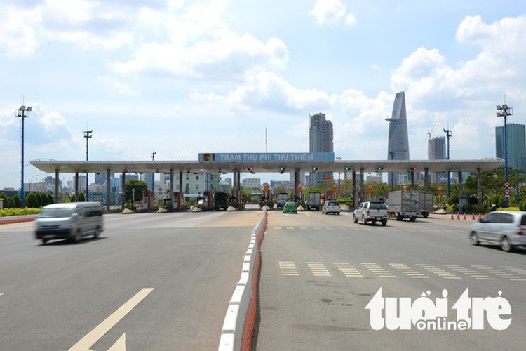 Tollgate of Saigon River tunnel to be removed to alleviate congestion