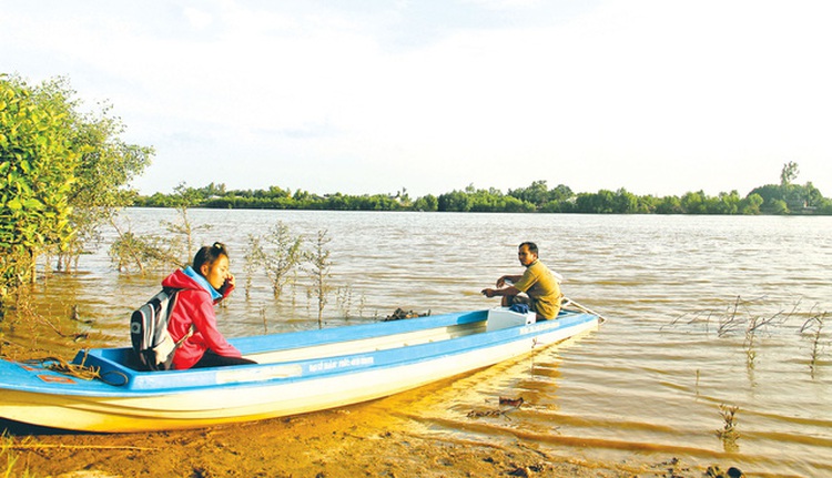 In Vietnam, teenagers have crossed treacherous terrain to school for decade