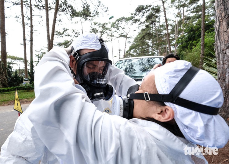 Nuclear disaster drill conducted in Da Lat