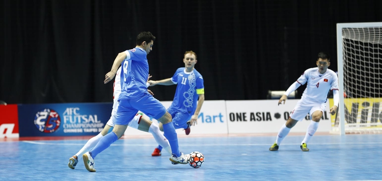 Vietnam end journey at AFC Futsal Championship with quarterfinal loss to Uzbekistan