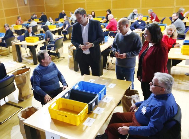 Germany awaits coalition blessing from Social Democrat party members