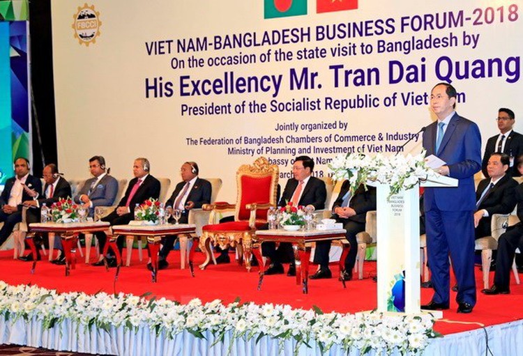 Vietnamese president encourages investment into Bangladesh