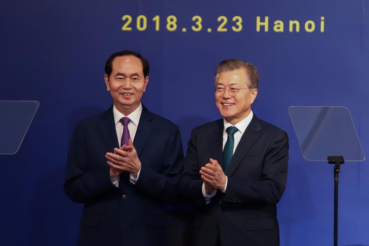 Vietnam, South Korea agree to do $100 billion in bilateral trade by 2020