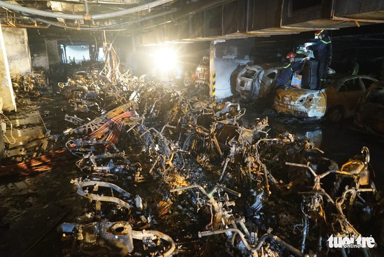 Developer promises support for residents stricken by Saigon apartment fire