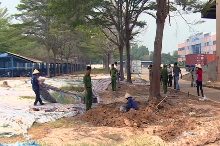 ​Waste found at company previously fined for on-premises landfill in southern Vietnam