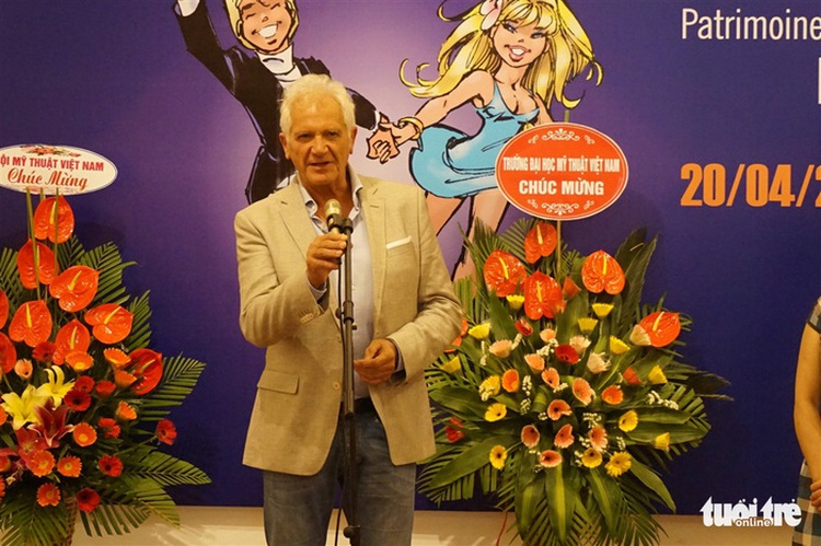 ​Belgian adult comic artist Dany visits Vietnam