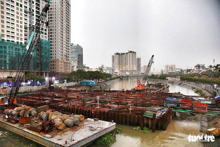 Delayed flood control project threatens to worsen inundation in Ho Chi Minh City
