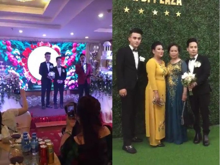 Gay couple ties the knot in fairy-tale wedding in northern Vietnam