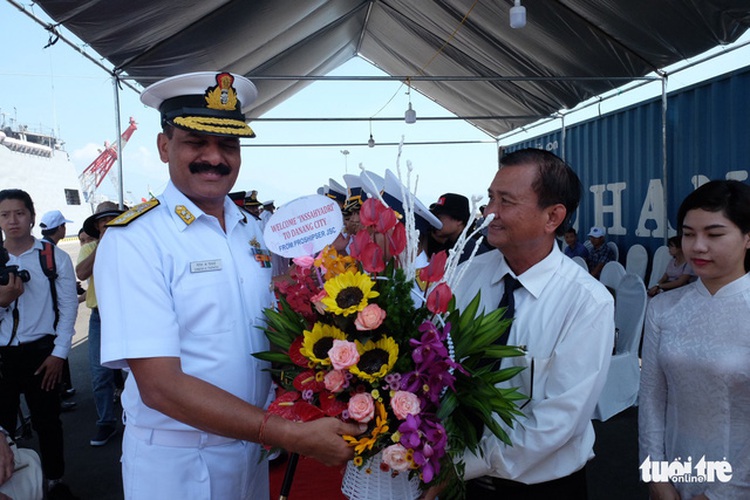 Three Indian naval ships begin friendly visit to Da Nang