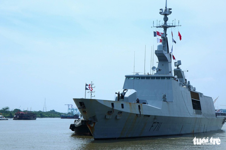 French naval ships begin five-day port call in Ho Chi Minh City