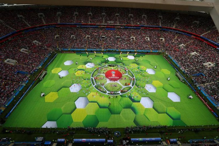 ​Russia declares World Cup open after glitzy show