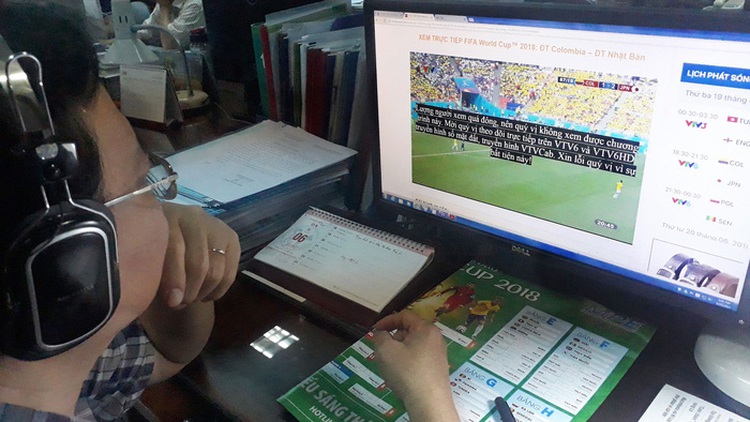 Connection issues dog World Cup streaming in Vietnam