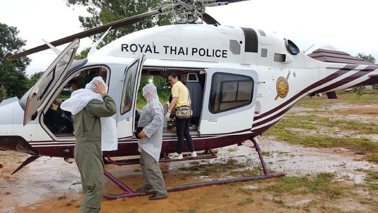 All 13 rescued from flooded Thai cave: navy SEAL unit