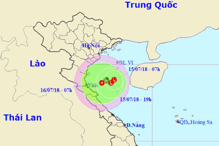 Low-pressure area to bring inundation, flashflood to northern Vietnam