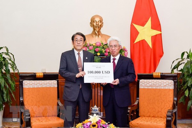 ​Vietnam contributes $100,000 to Japan’s flood relief efforts