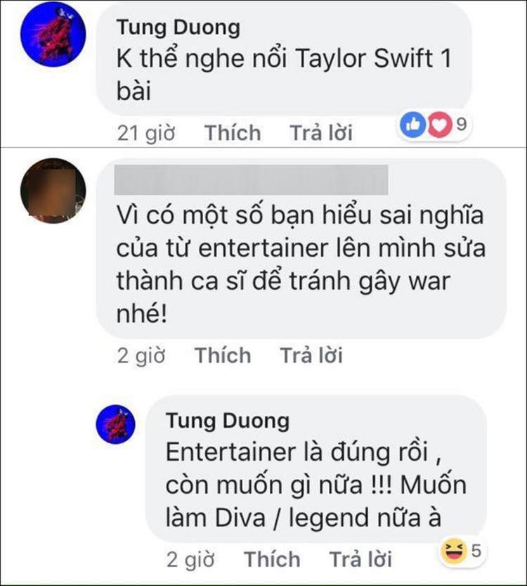 Vietnamese singer hit with heavy criticism for maligning Taylor Swift