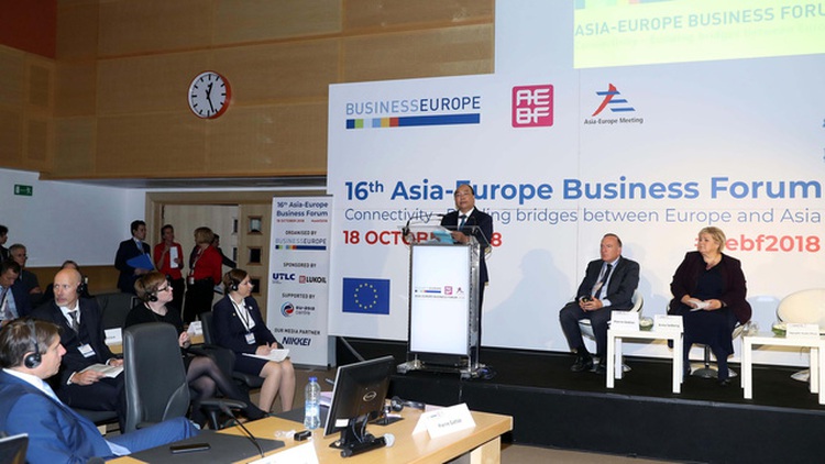 Vietnamese premier urges stronger Asia-Europe connectivity